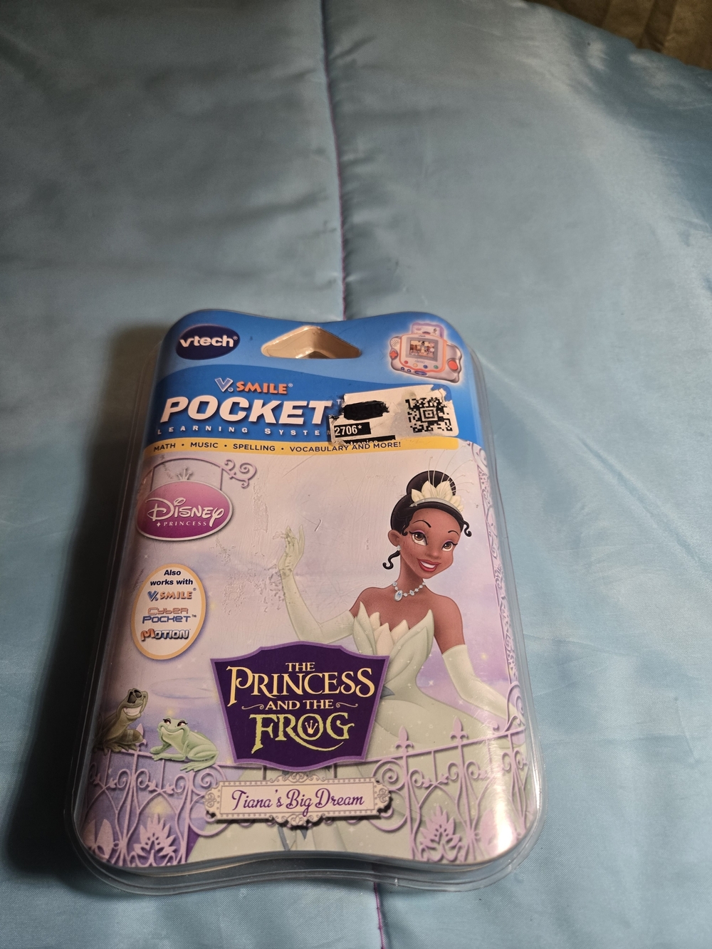 VTech V.smile Pocket Learning System Disney Princess and The Frog 4-6 Years